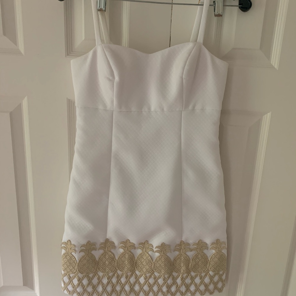 Lilly Pulitzer white dress